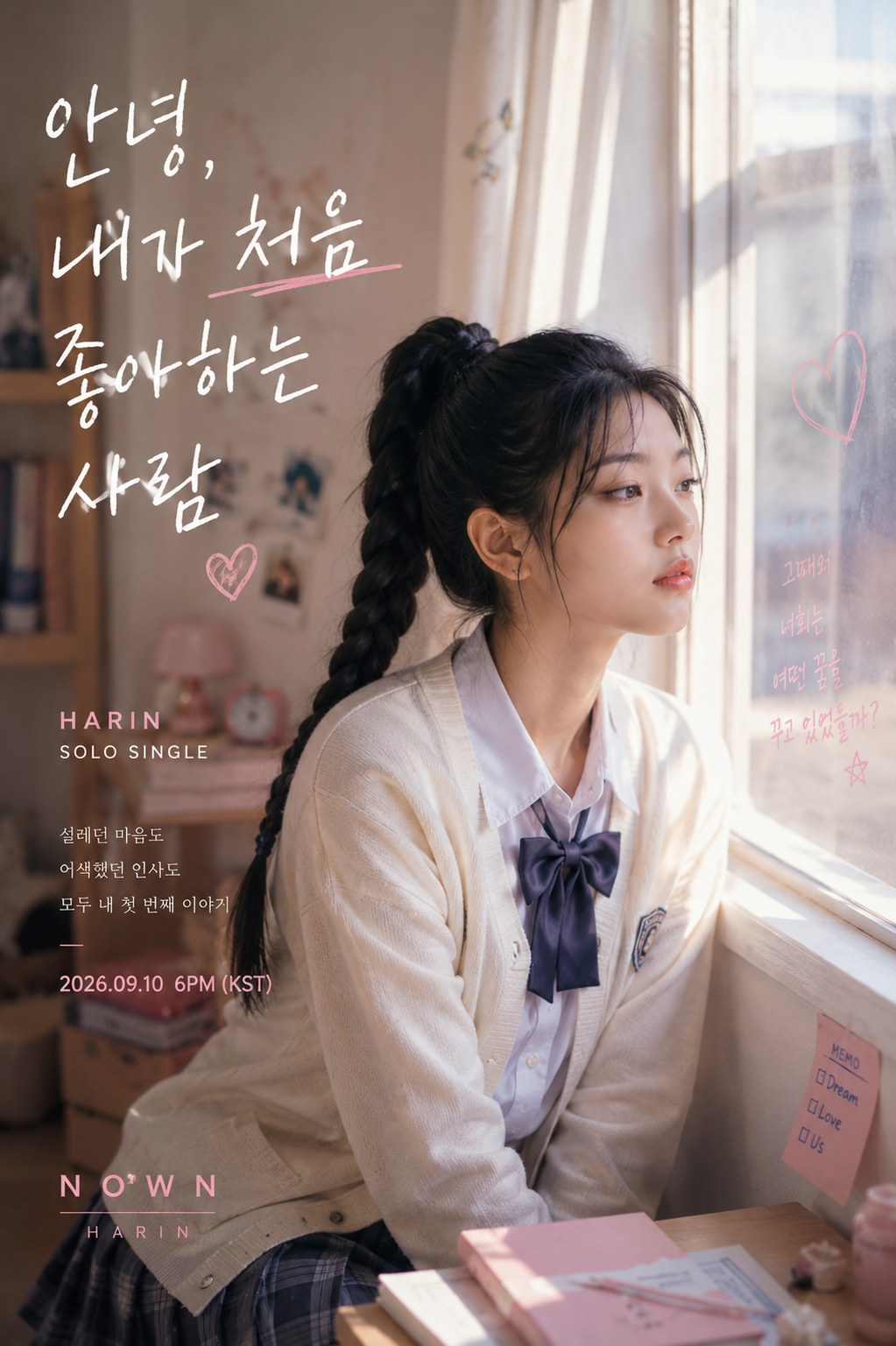 안녕, 내가 처음 좋아하는 사람 커버